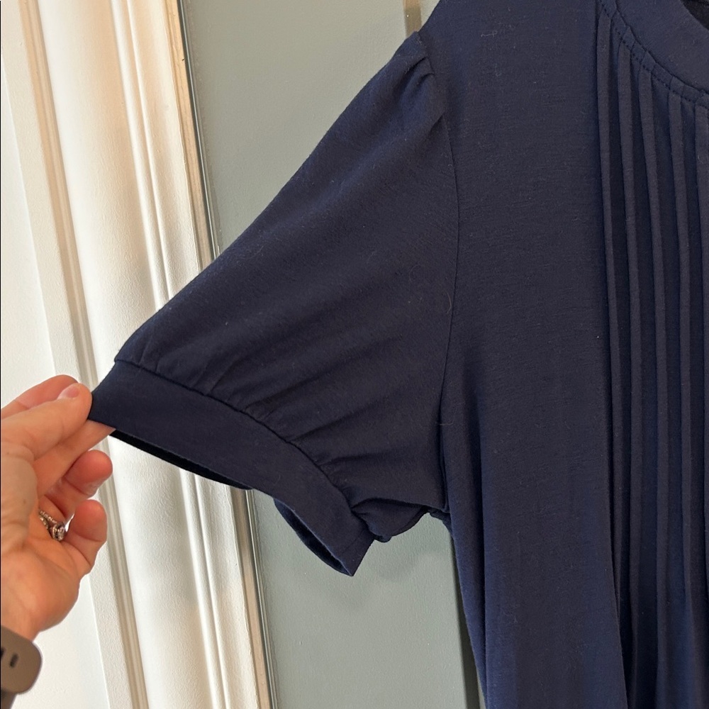 Anrabess Navy Blue Dress Size Large New! - Picture 3 of 5